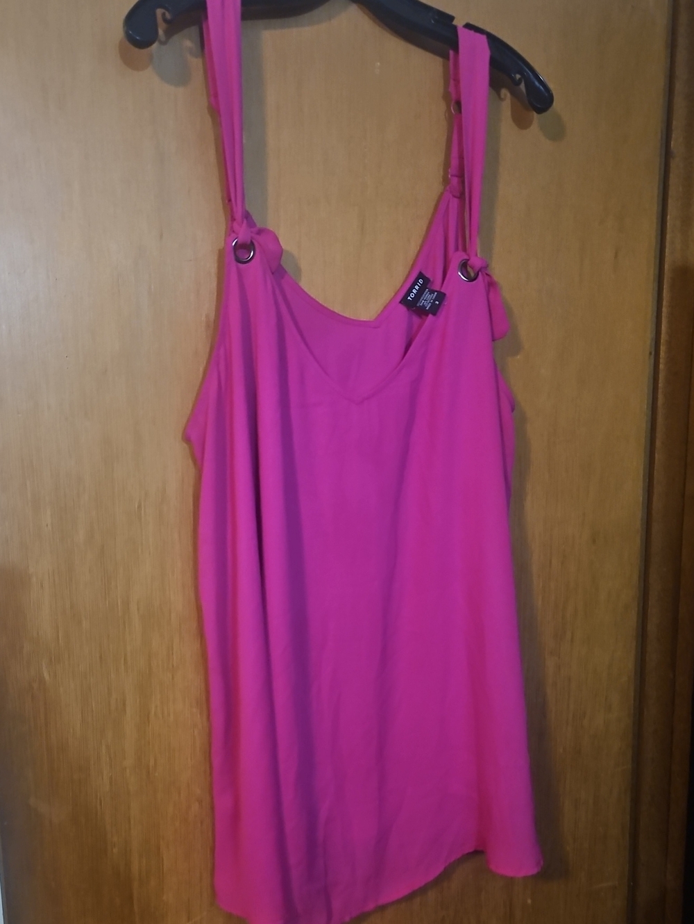 torrid Hot Pink Ring-Detail Camisole